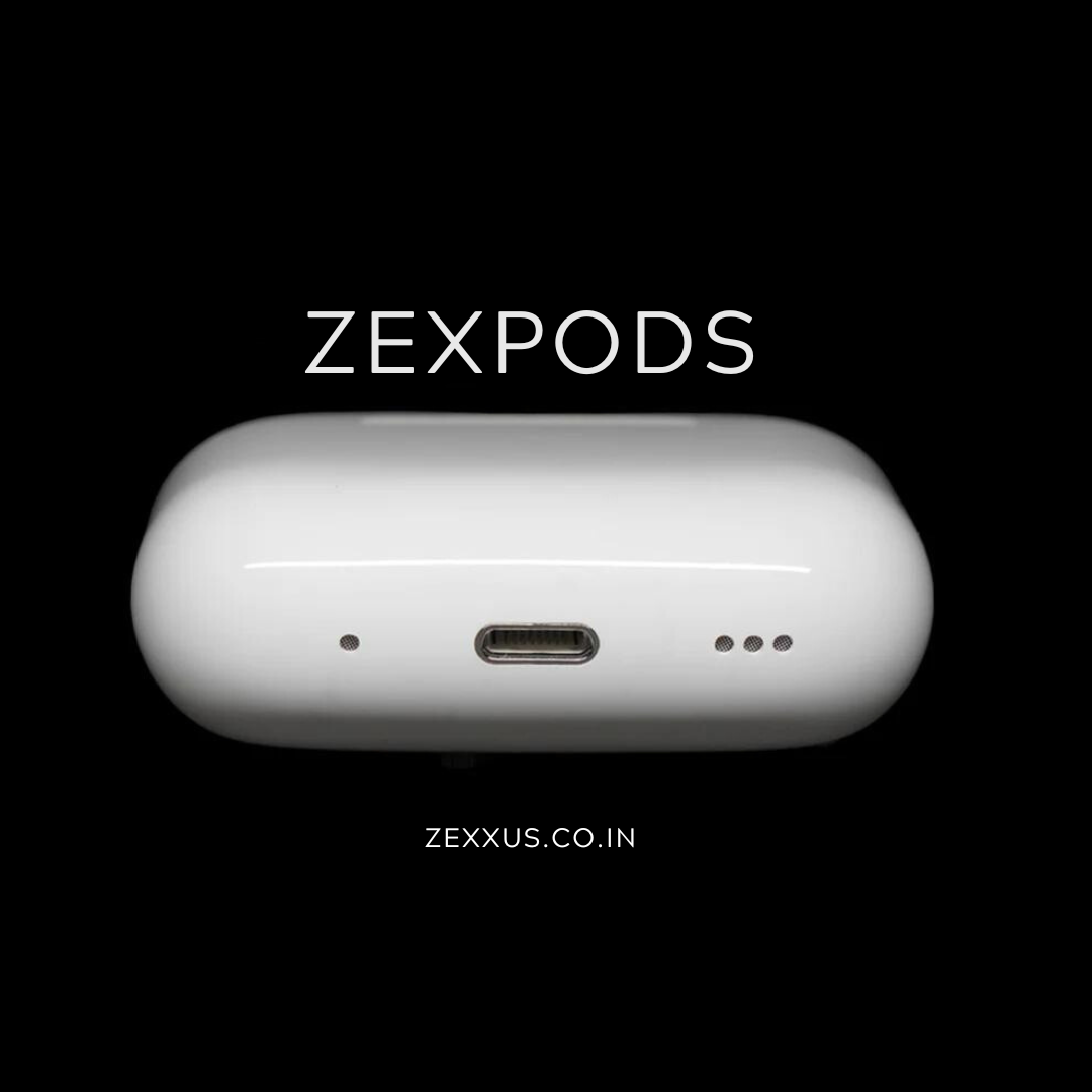 Zexpods Pro 2nd Generation ANC | Free 5000mAh MagSafe Powerbank | (Type-C) 100% Hassle-Free Warranty